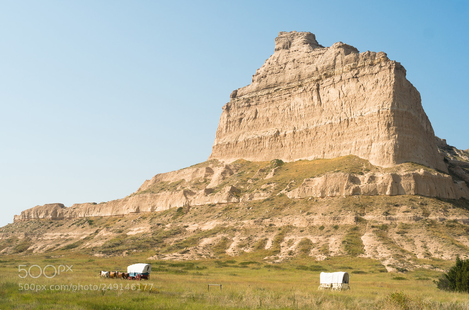 Sony a6300 sample photo. Scotts bluff wagon train photography