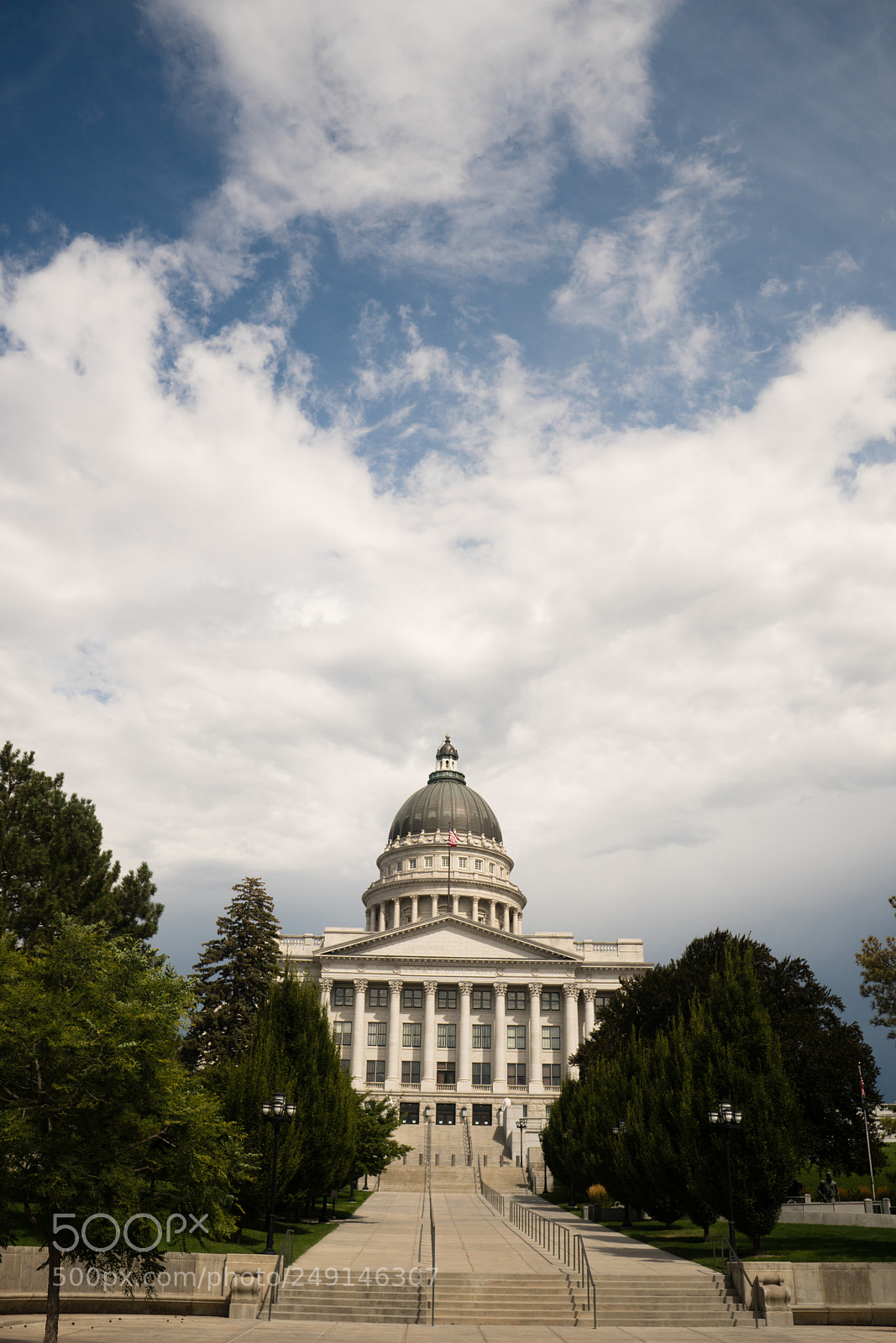 Sony a6300 sample photo. Elevation facade utah capital photography