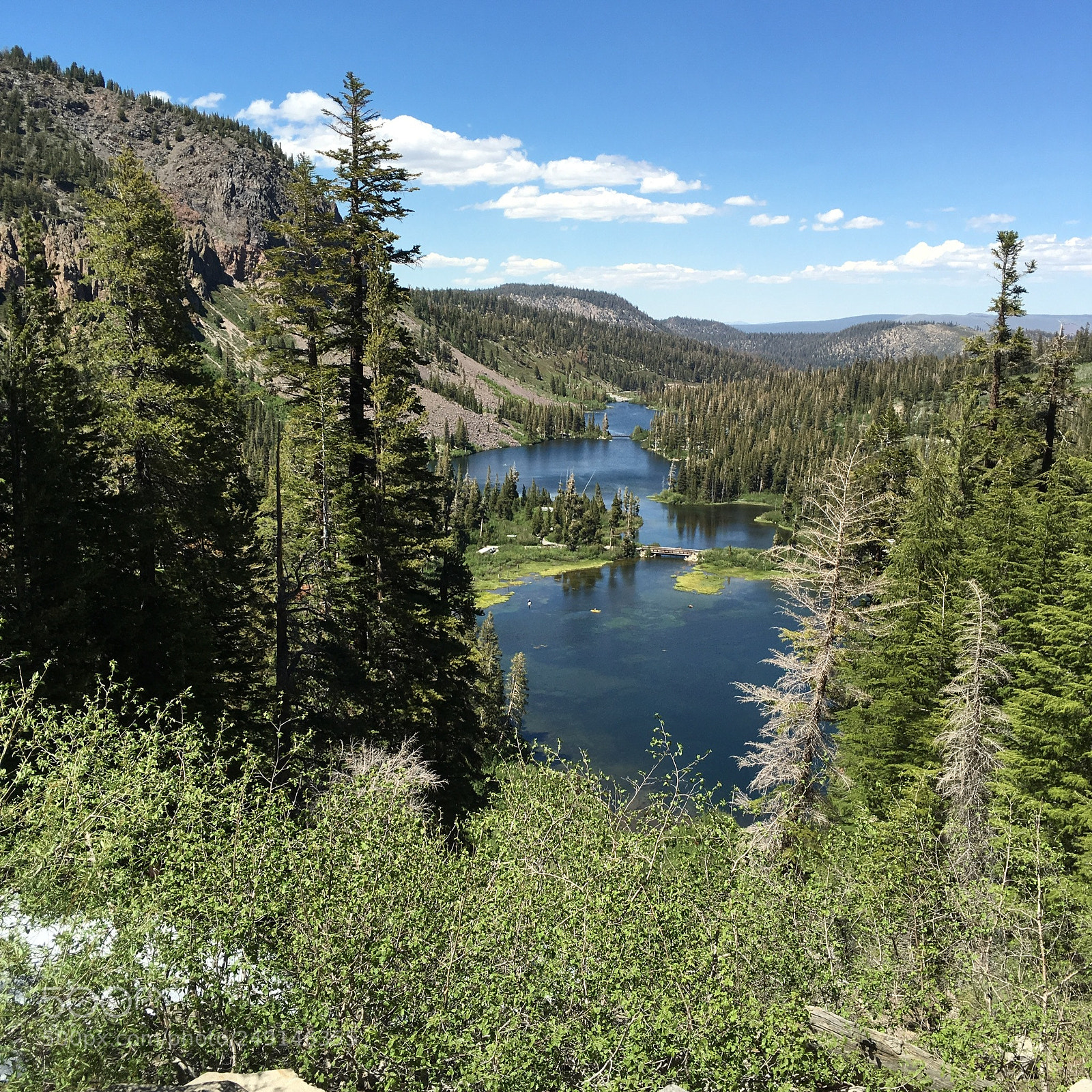 Apple iPhone 6s Plus sample photo. Twin lakes photography