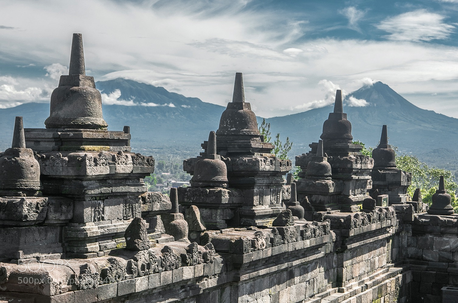Canon EOS 5D Mark IV sample photo. Temples and mountains photography