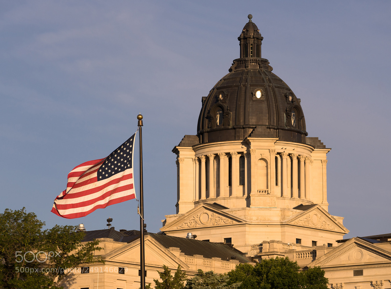 Sony a7 sample photo. South dakota state capital photography