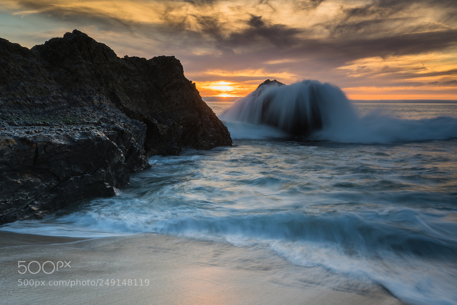 Sony a7R III sample photo. Sunset photography