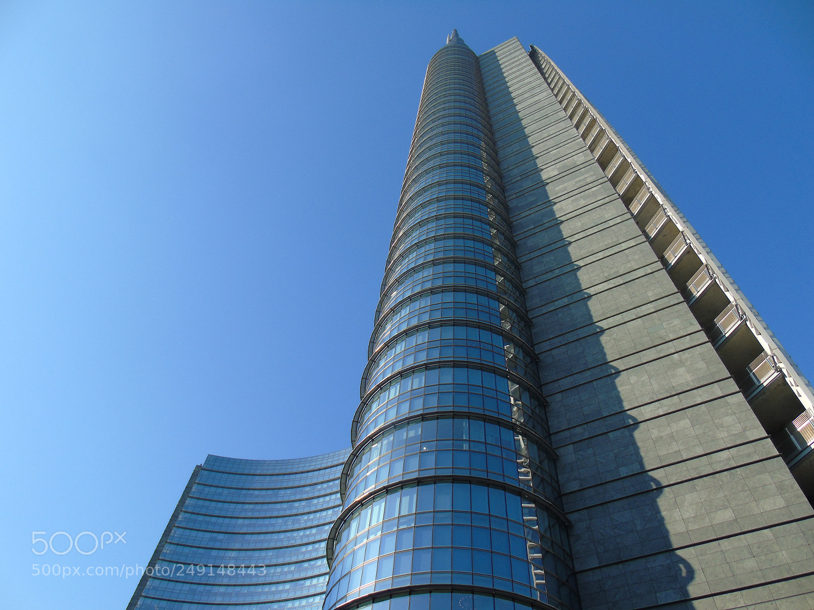 Sony Cyber-shot DSC-H400 sample photo. Skyscraper photography