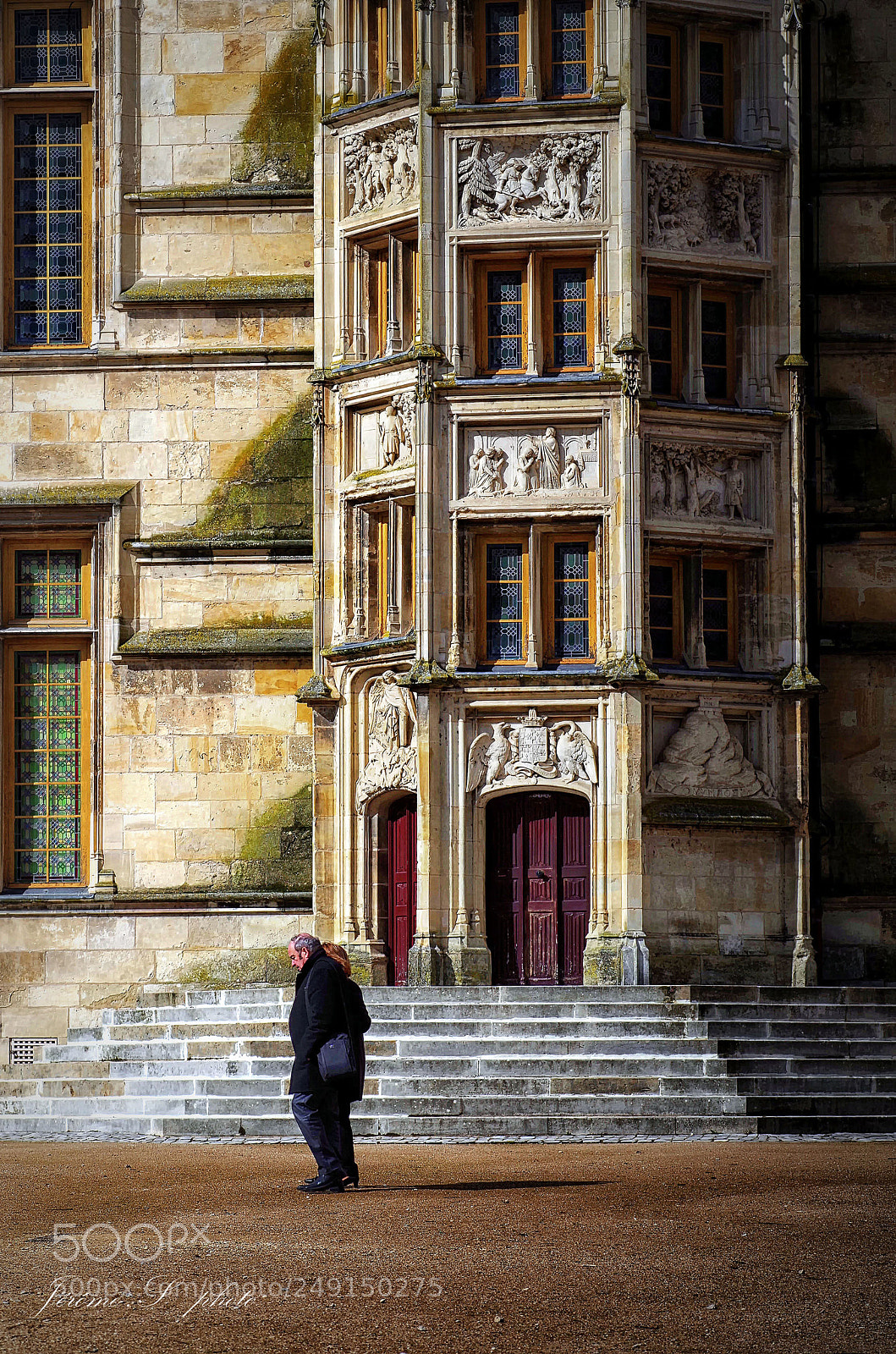 Pentax K-30 sample photo. Promenade sur le parvis photography
