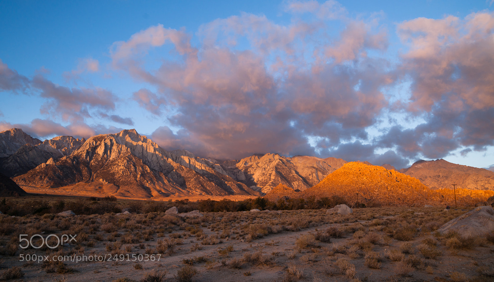 Sony Alpha DSLR-A900 sample photo. Alabama hills sunset sierra photography