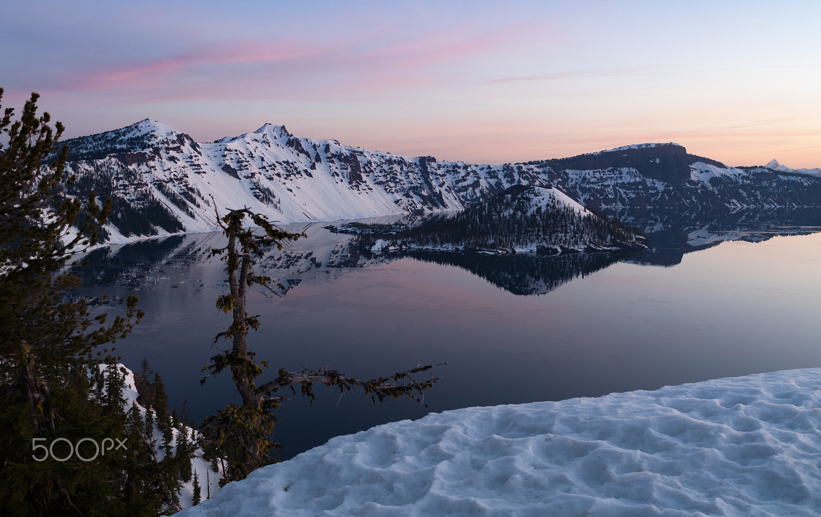 KONICA MINOLTA MAXXUM 7D sample photo. Winter lanscape crater lake wizard island llao rock photography