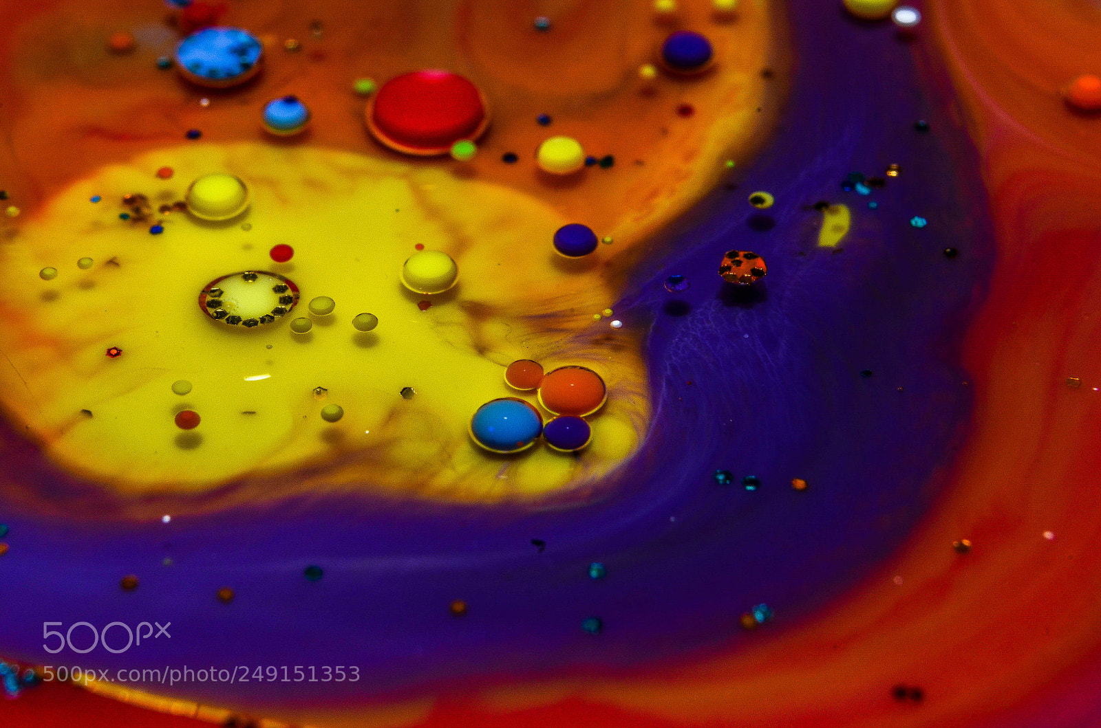 Nikon D5100 sample photo. Colorful universe photography