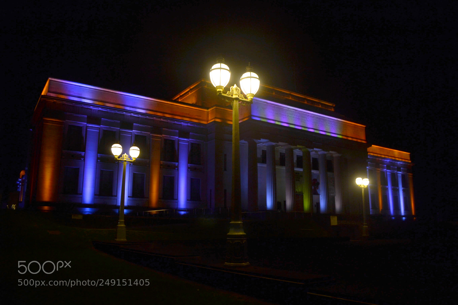 Nikon D3100 sample photo. A museum of colour photography
