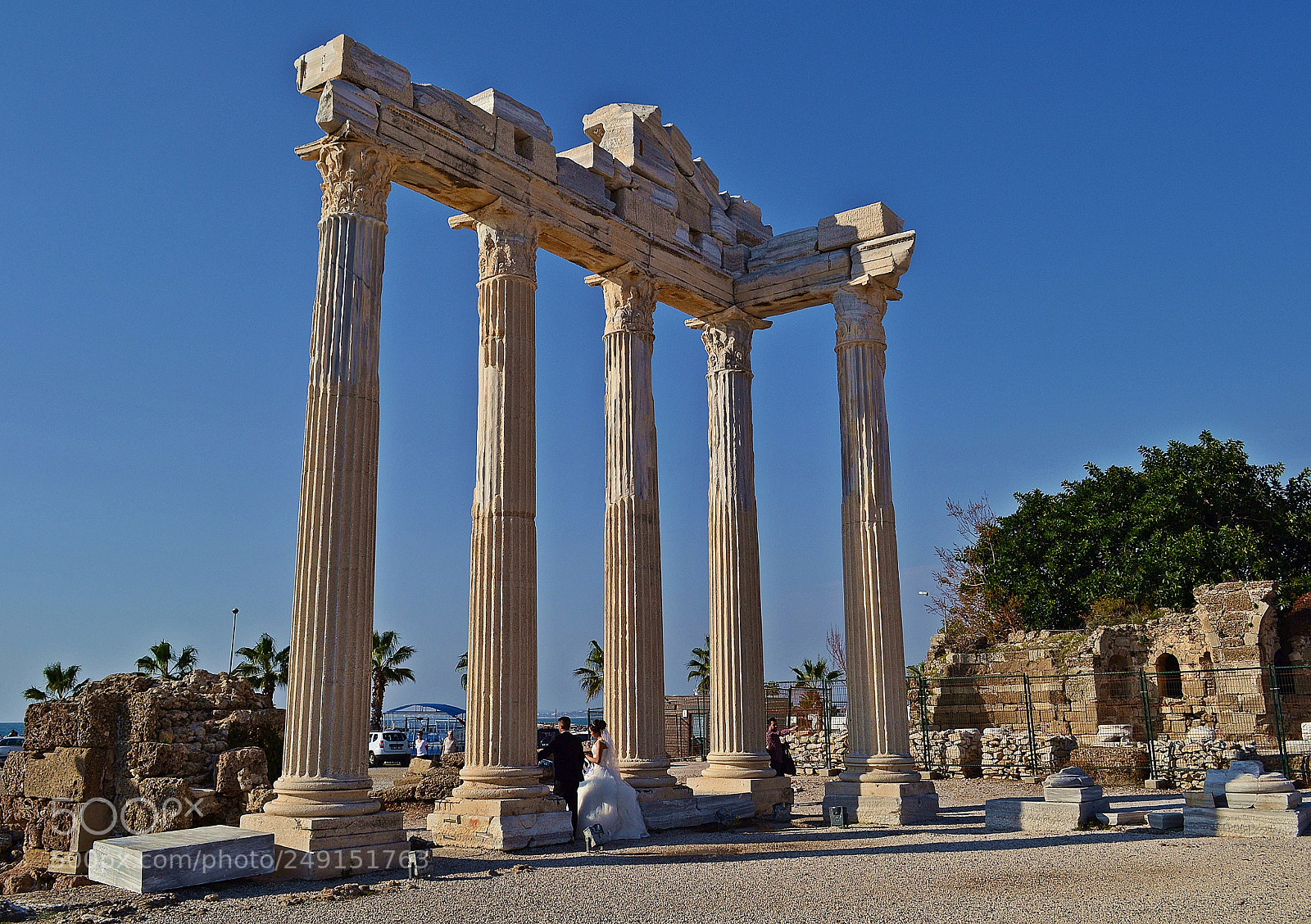 Nikon D3100 sample photo. Apollon temple photography