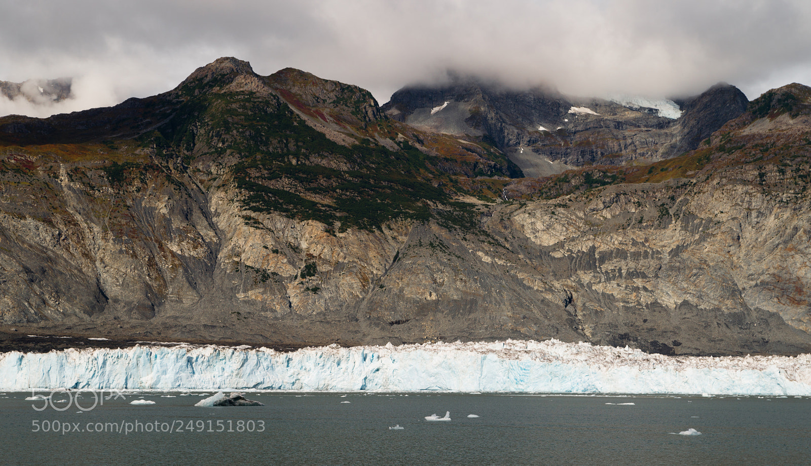 Sony Alpha DSLR-A850 sample photo. Glacial flow kenai fjords photography