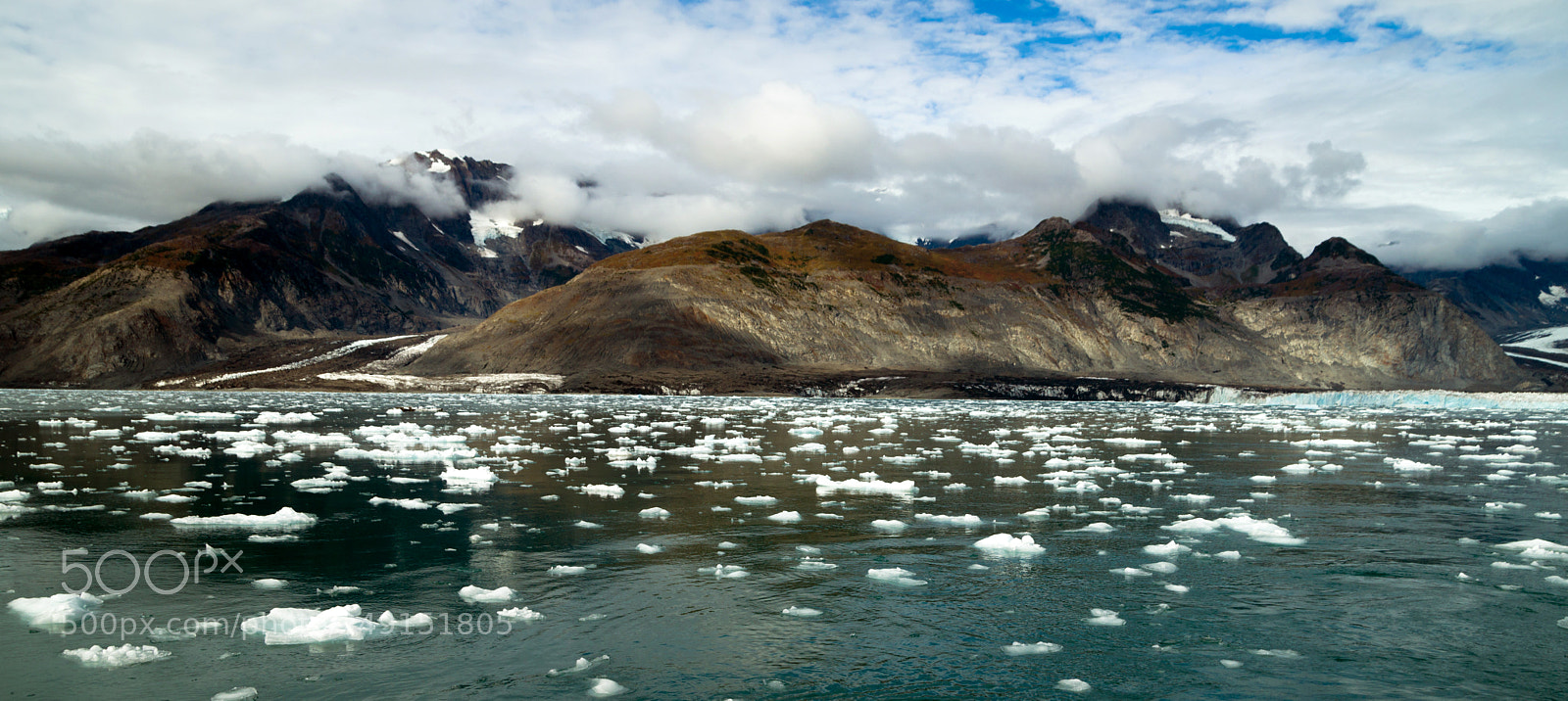 Sony Alpha DSLR-A850 sample photo. Glacial flow kenai fjords photography