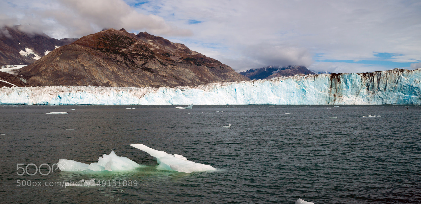 Sony Alpha DSLR-A850 sample photo. Glacial flow kenai fjords photography