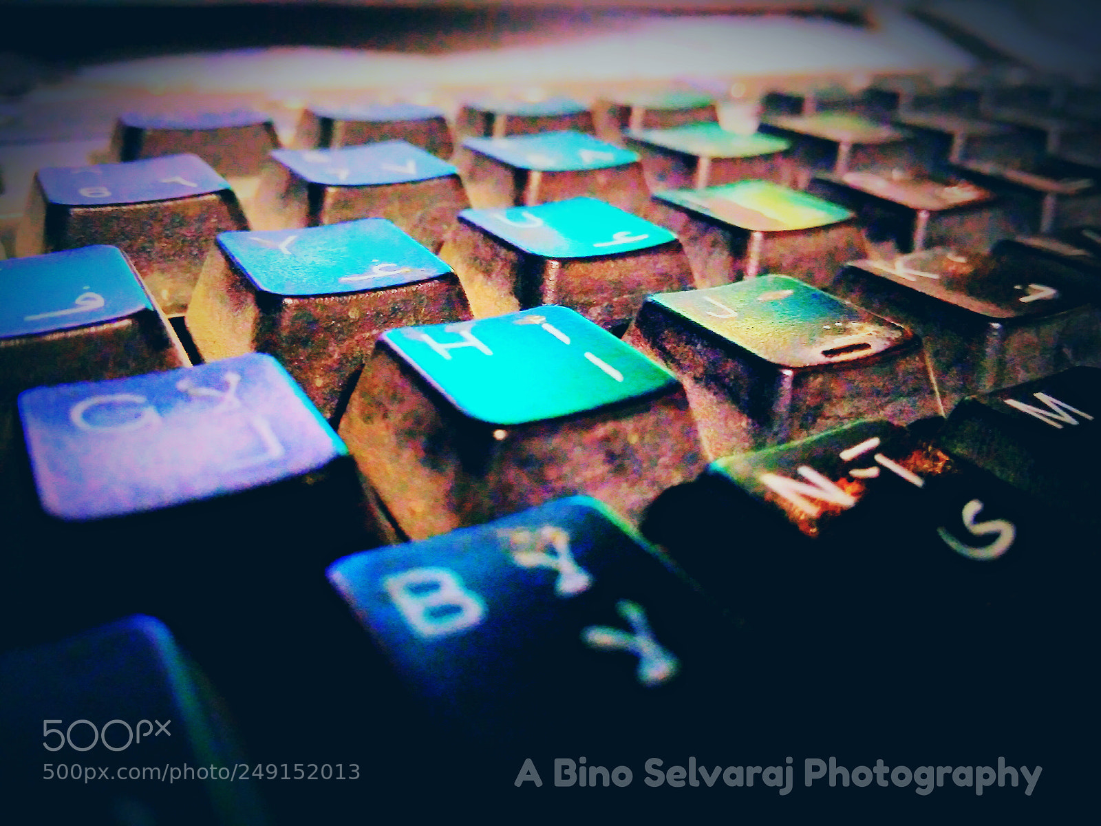 Xiaomi Redmi 4A sample photo. Dusty keyboard photography
