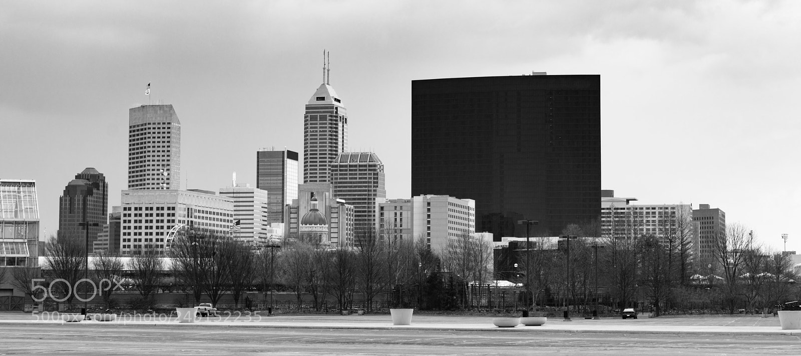 Sony Alpha DSLR-A900 sample photo. Downtown city skyline indianapolis photography