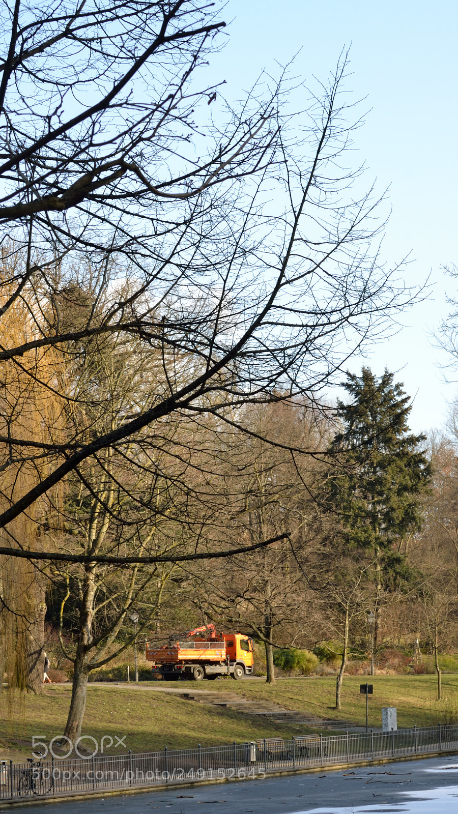 Nikon D3100 sample photo. Car in park not photography