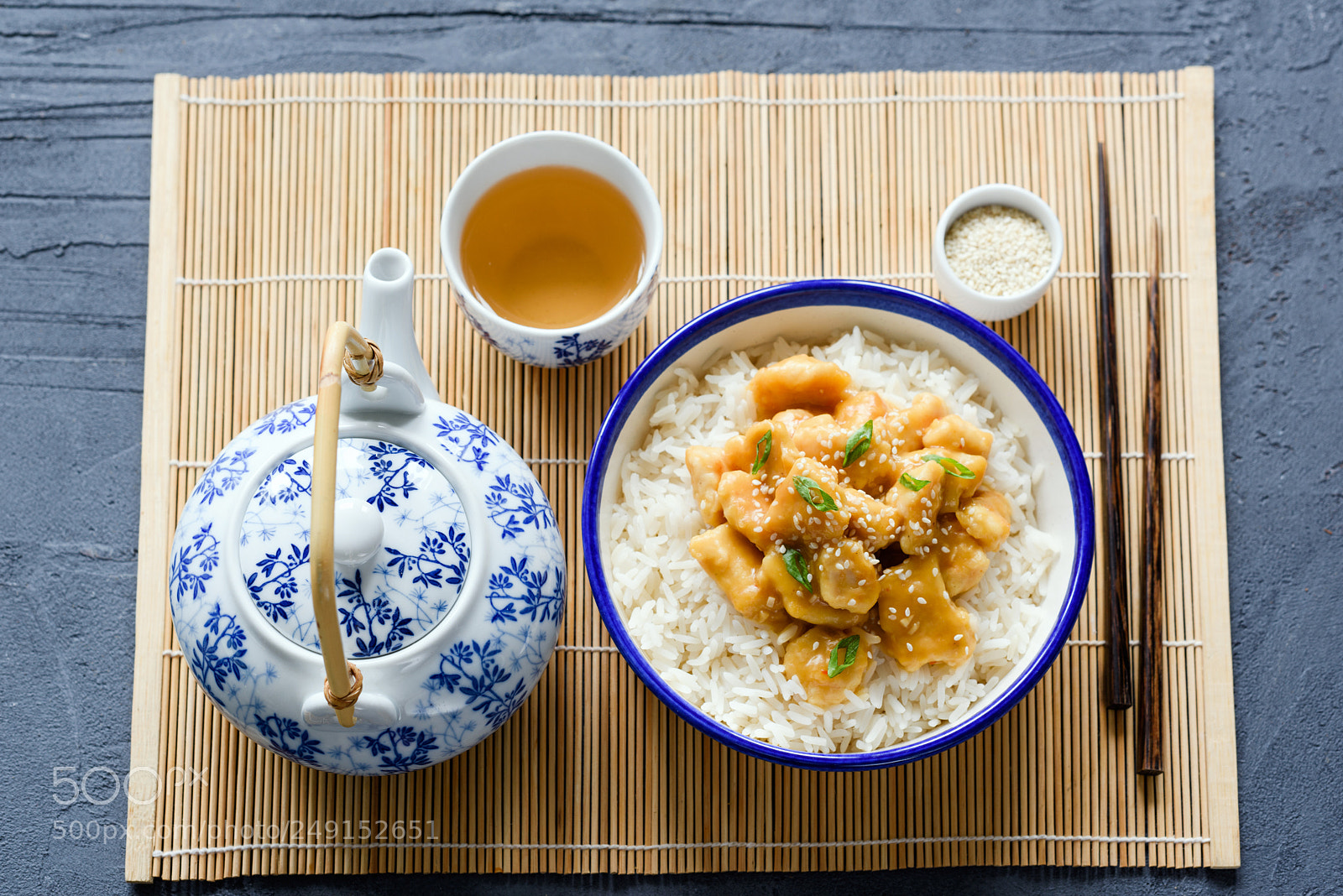Nikon D810 sample photo. Chinese chicken with rice photography