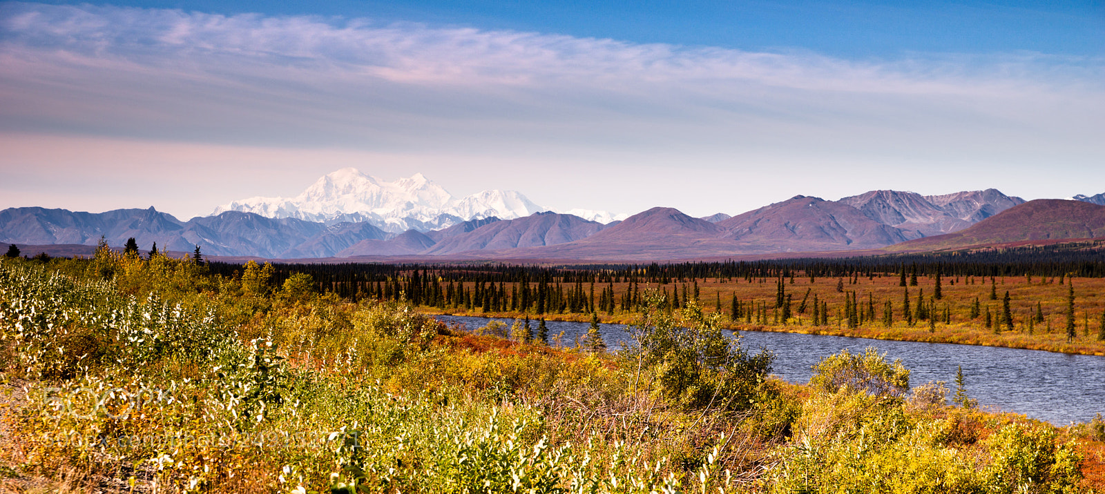 Sony SLT-A99V sample photo. Denali range mt mckinley photography