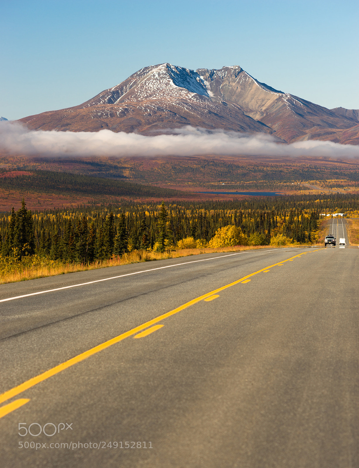 Sony SLT-A99V sample photo. Highway leads on wilderness photography
