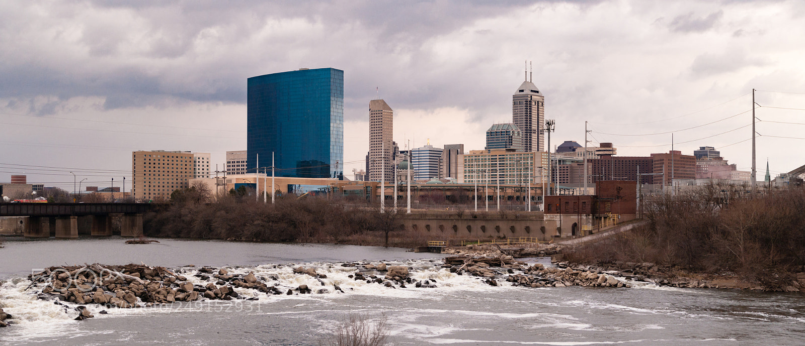 Sony Alpha DSLR-A900 sample photo. Downtown city skyline indianapolis photography