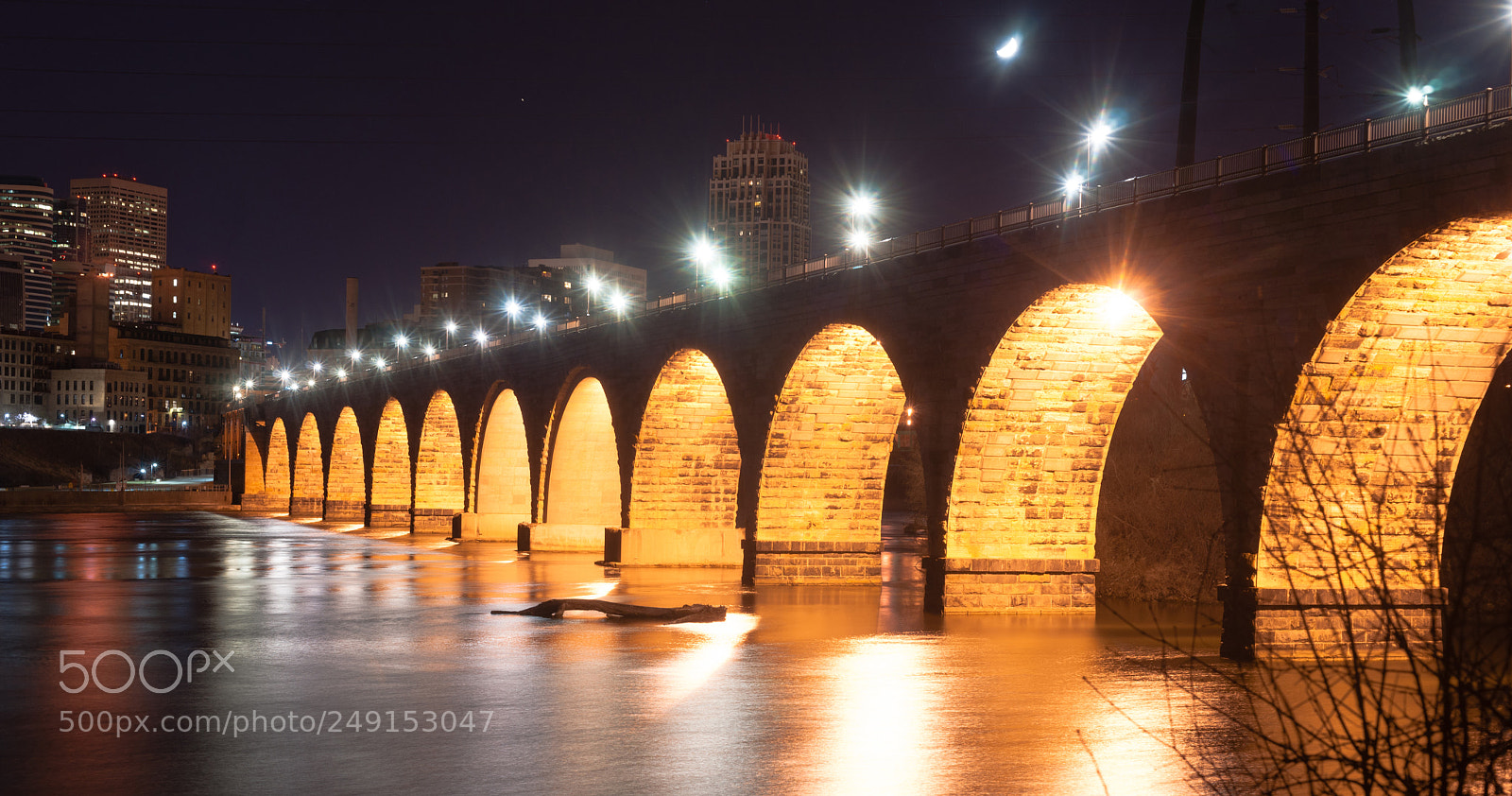 Sony Alpha DSLR-A900 sample photo. Stone arch bridge st photography