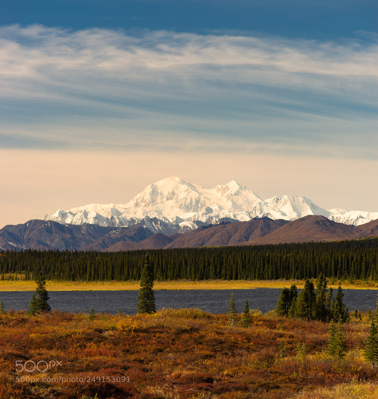 Sony SLT-A99V sample photo. Denali range mt mckinley photography