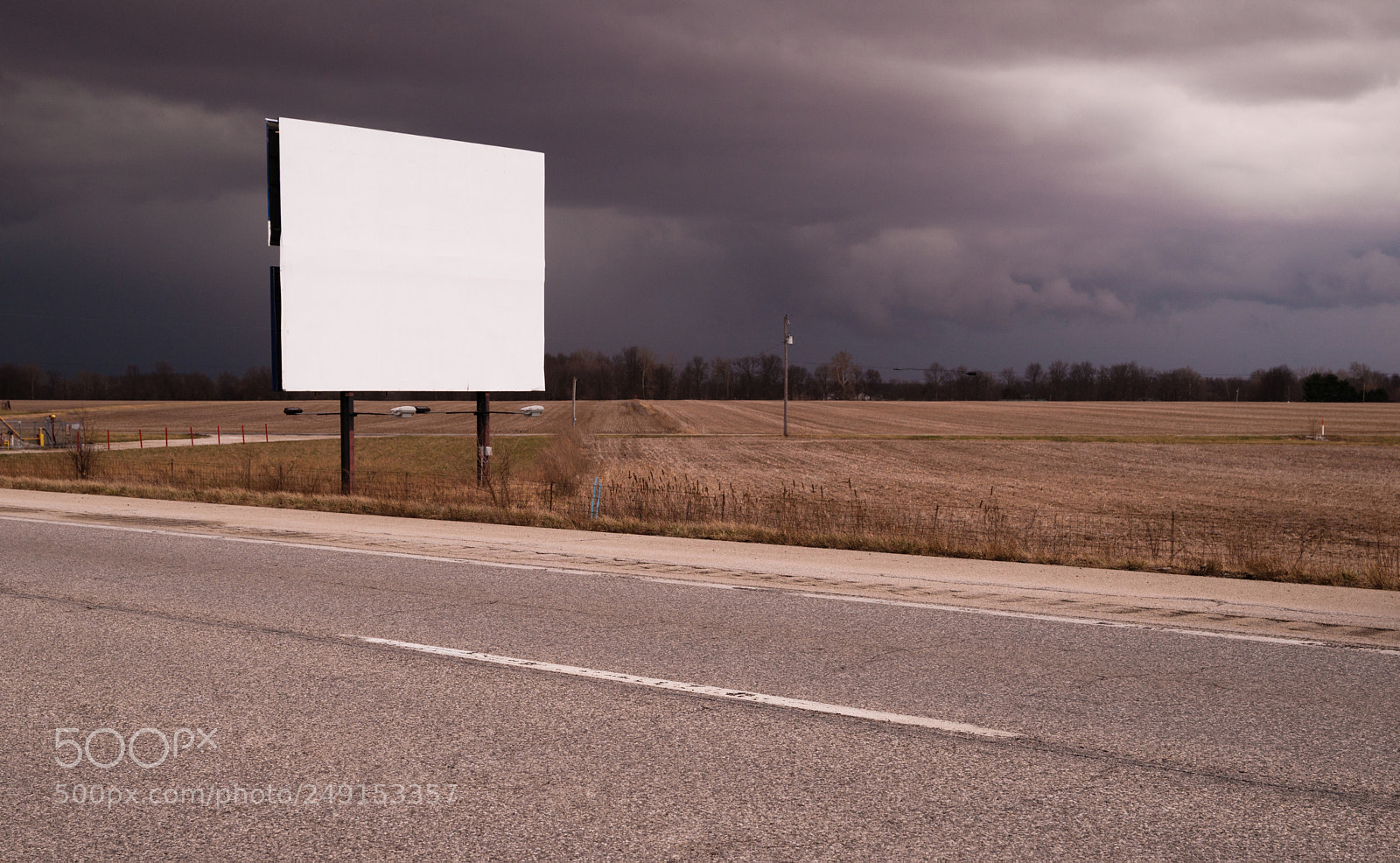 Sony Alpha DSLR-A900 sample photo. Roadside billboard advertising medium photography