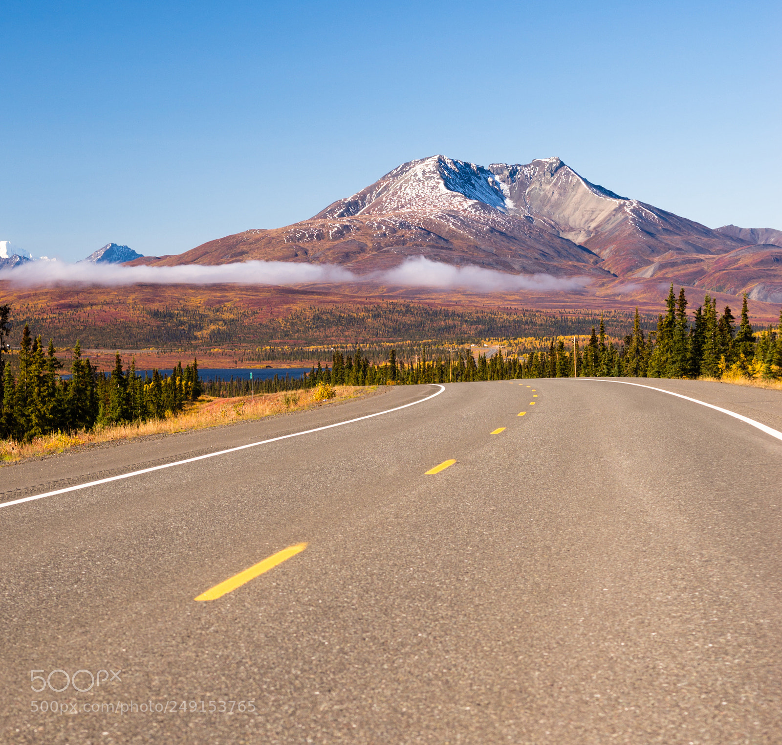 Sony SLT-A99V sample photo. Highway curve wilderness road photography