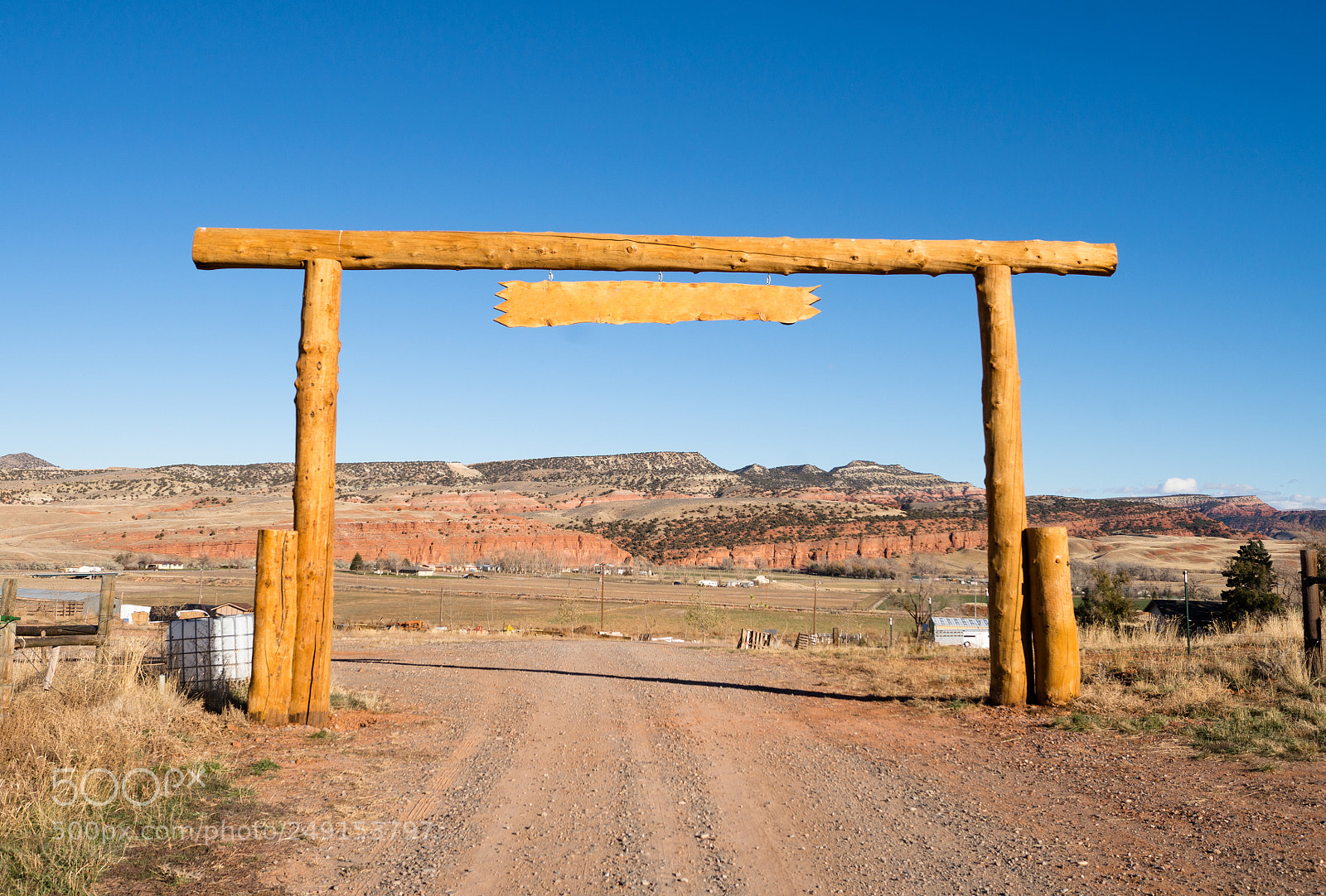 Sony a99 II sample photo. Ranch entrance gate country photography