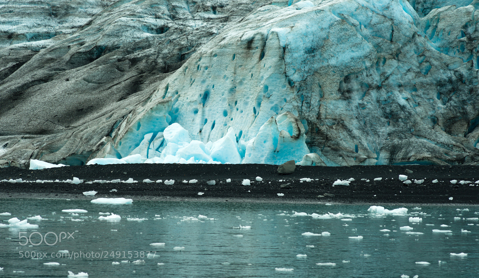 Sony Alpha DSLR-A850 sample photo. Glacier ice kenai fjords photography