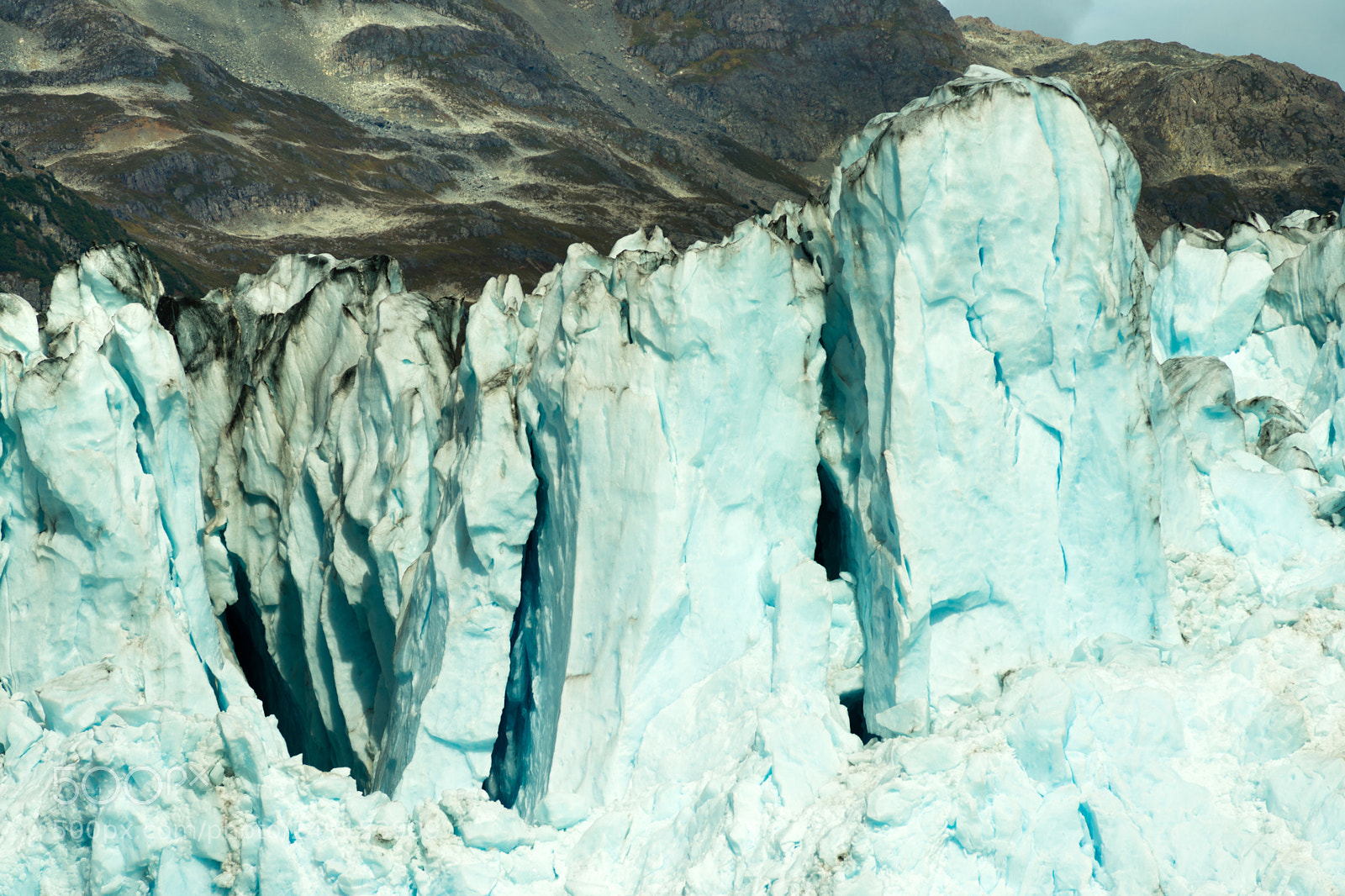 Sony Alpha DSLR-A850 sample photo. Glacier ice alaska united photography