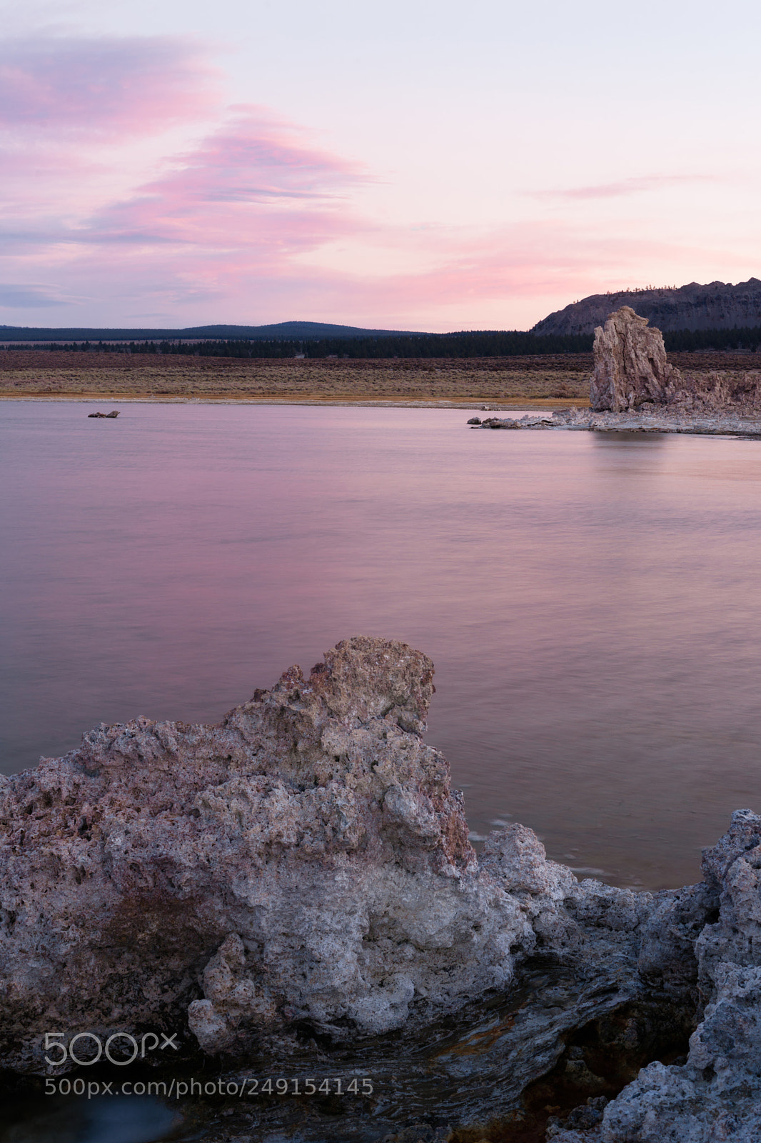Sony Alpha DSLR-A900 sample photo. Salt tufa formations sunset photography