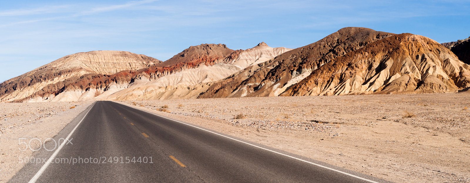 Sony Alpha DSLR-A900 sample photo. Panoramic view open road photography