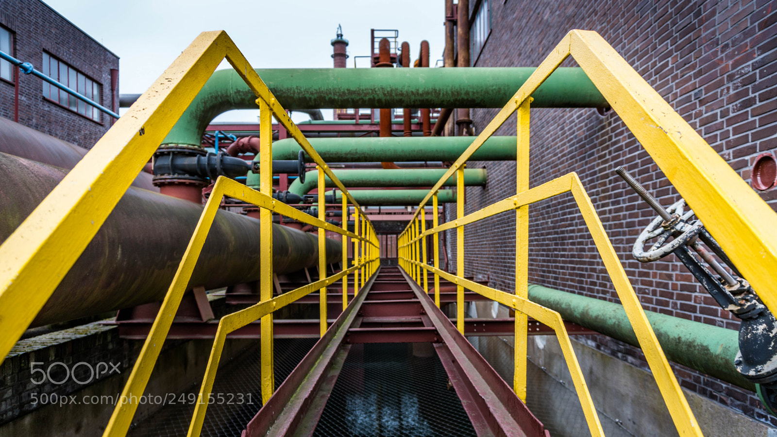 Sony a6300 sample photo. Zeche zollverein essen photography
