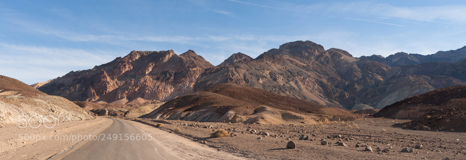 Sony Alpha DSLR-A900 sample photo. Panoramic view open road photography