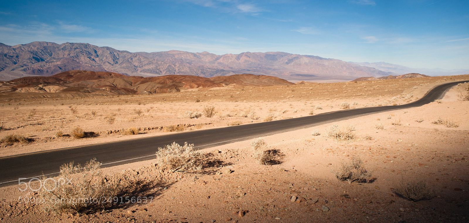 Sony Alpha DSLR-A900 sample photo. Panoramic view open road photography