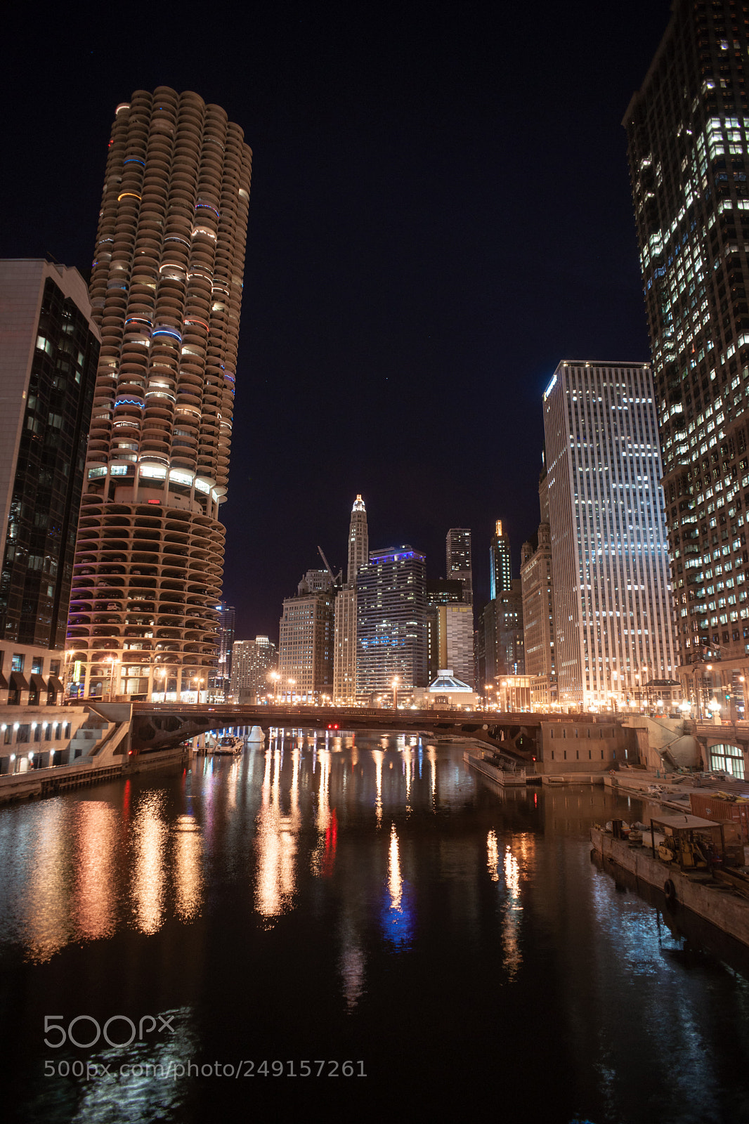 Sony Alpha DSLR-A900 sample photo. River flows through downtown photography