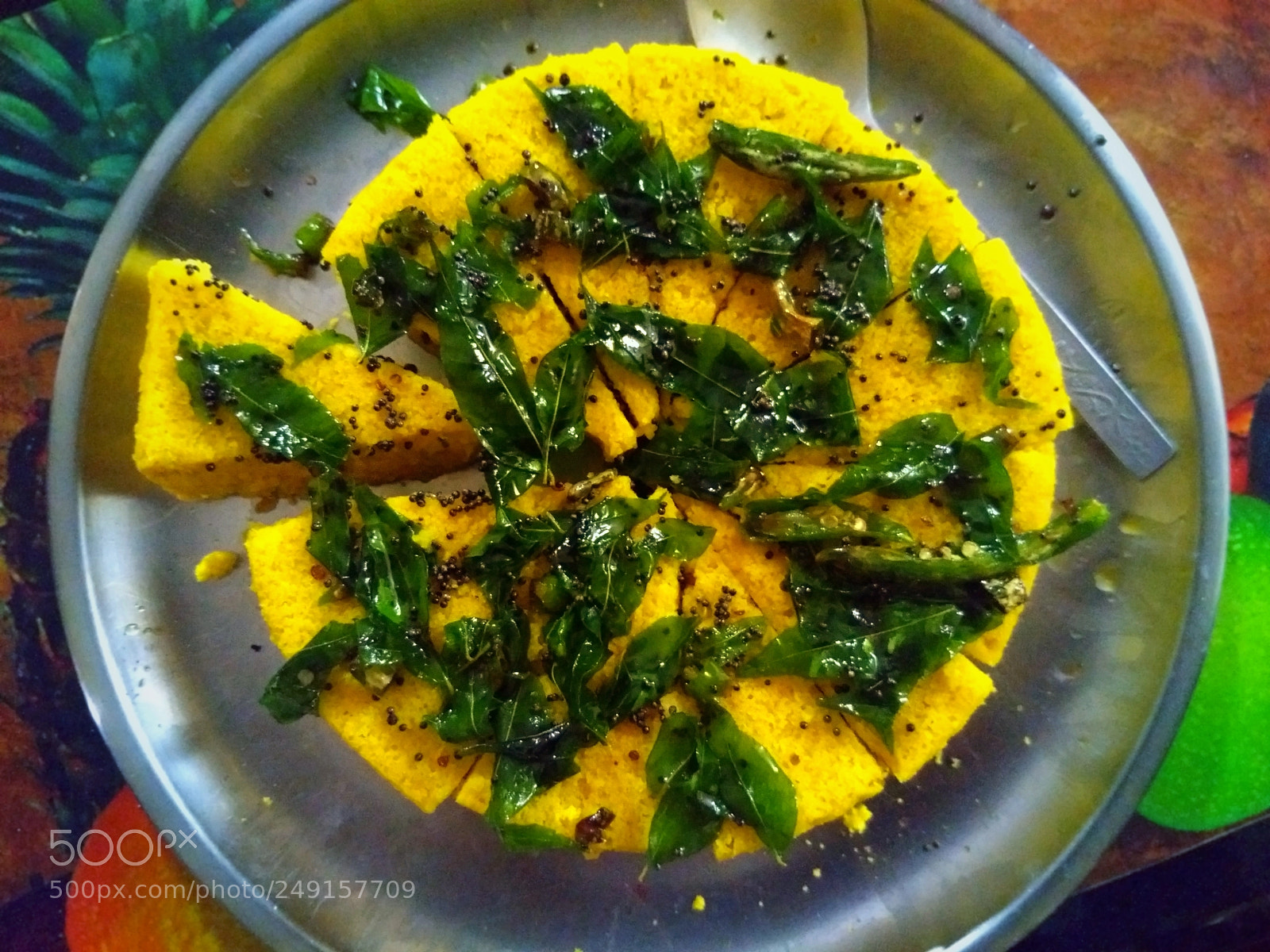 Motorola Moto G (5) Plus sample photo. Dhokla photography