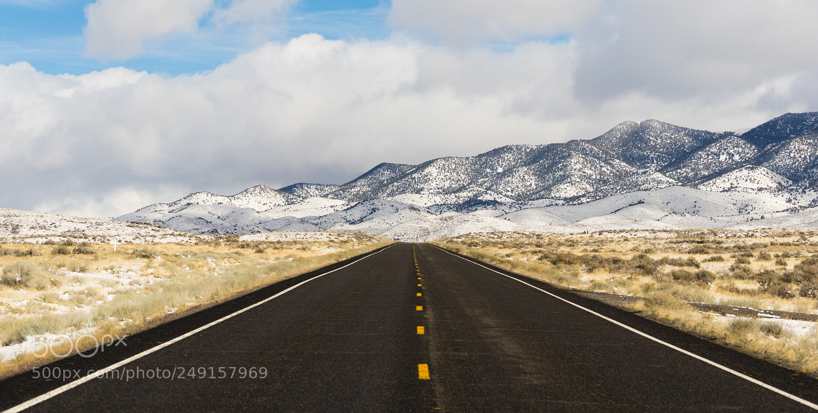 Sony a7 sample photo. Winter landscape panoramic great photography