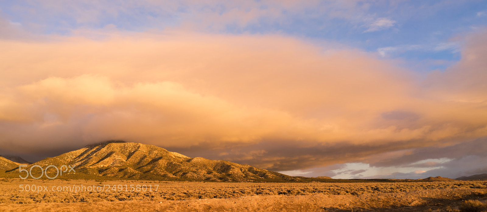 Sony a7 sample photo. Cloudscape over hillsdie sunset photography