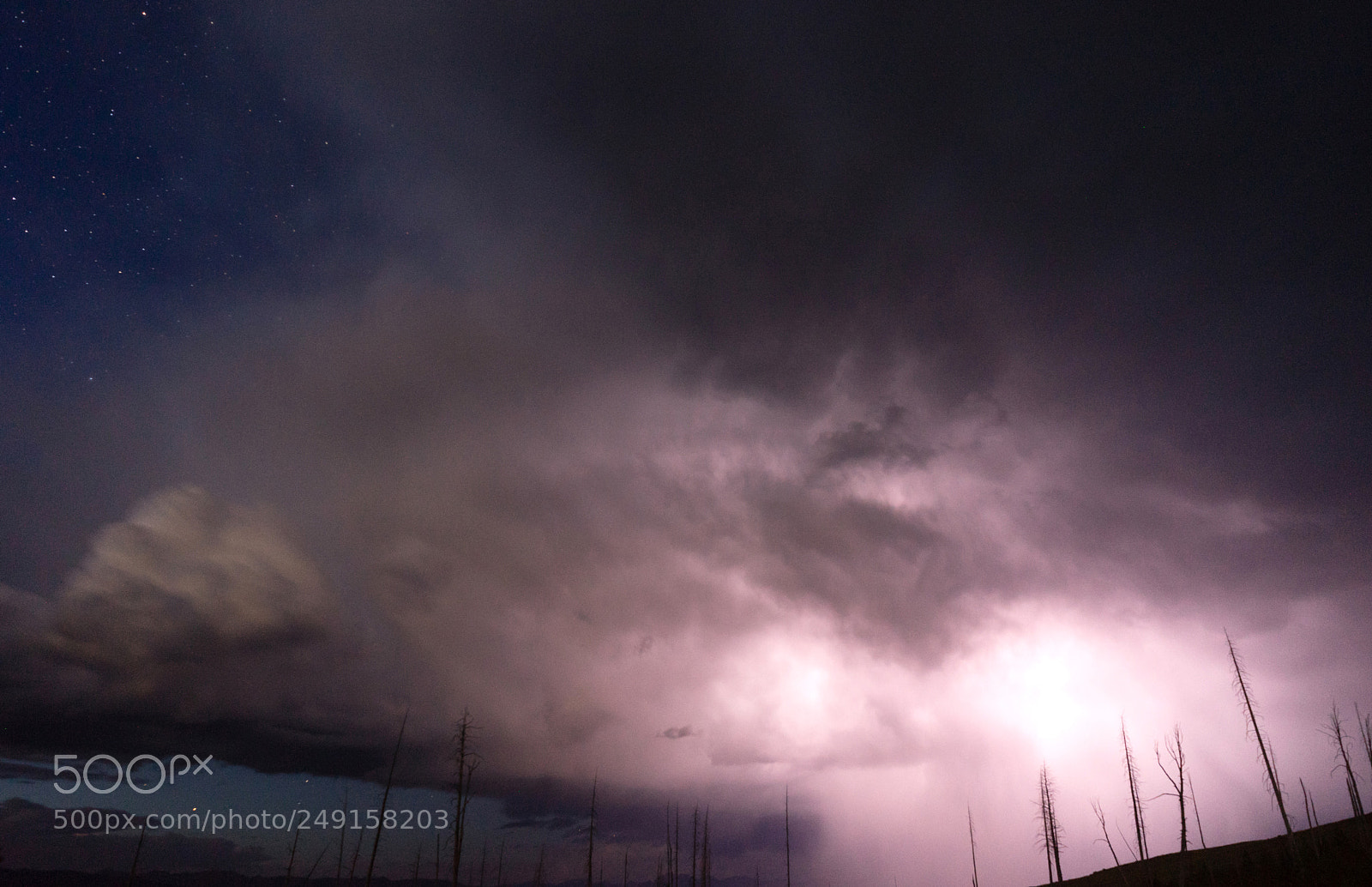 Sony a7 sample photo. Over tower creek thunderstorm photography