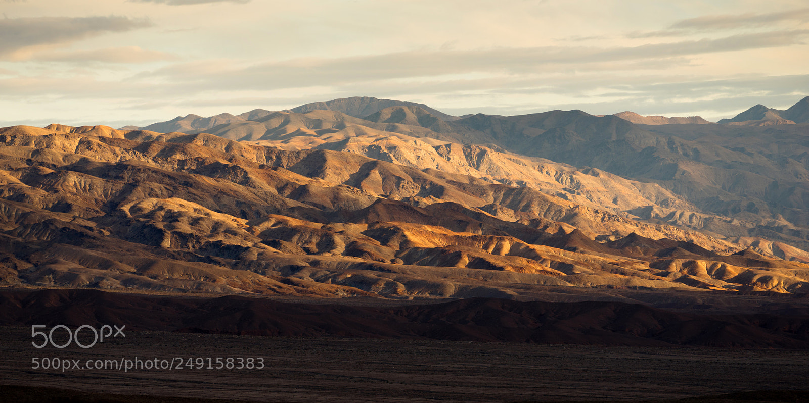 Sony a7 sample photo. Death valley badlands panoramic photography