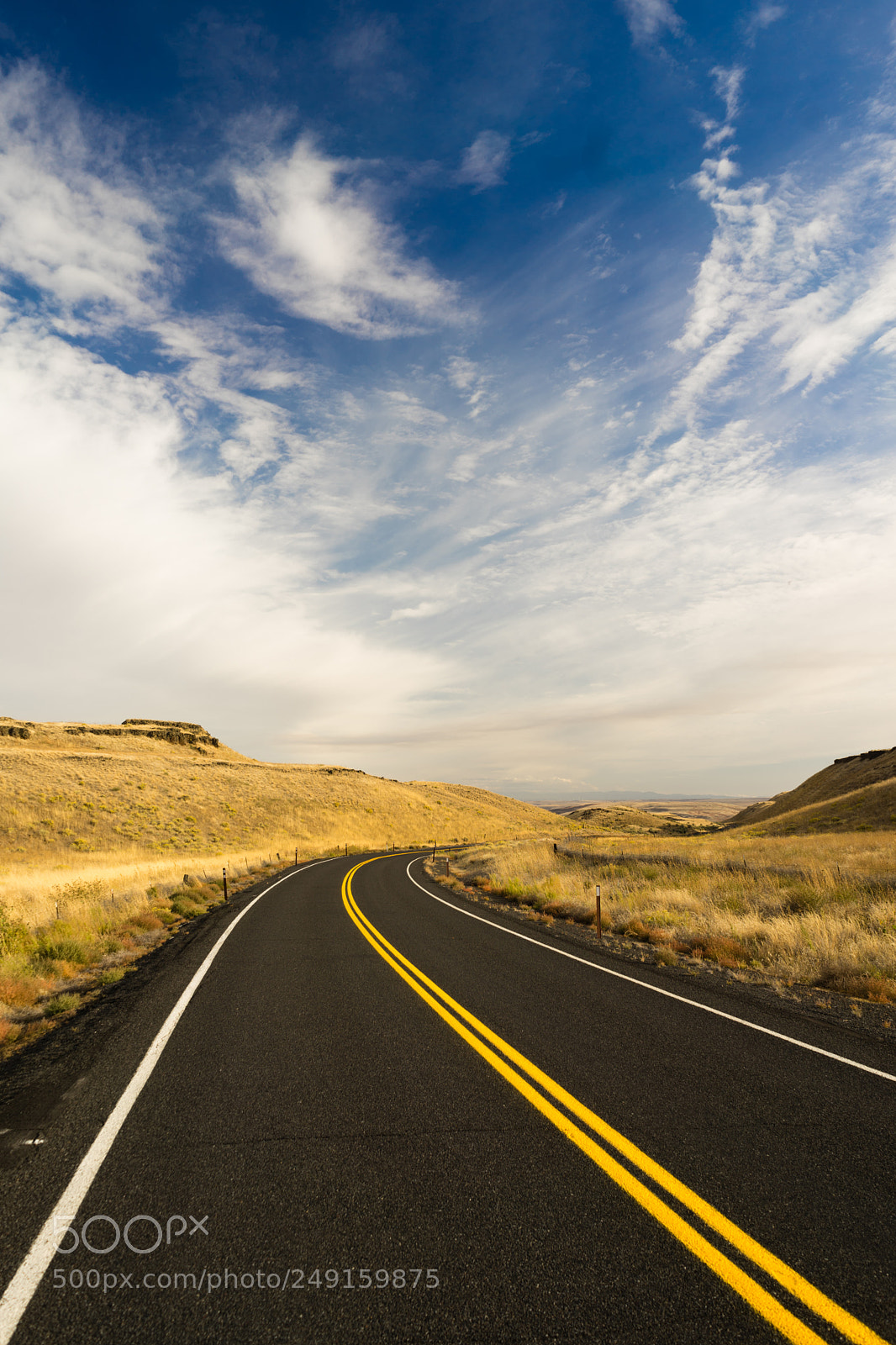Sony a7 sample photo. Open road scenic journey photography