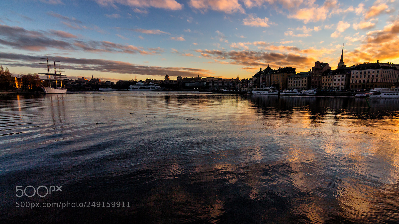Canon EOS 700D (EOS Rebel T5i / EOS Kiss X7i) sample photo. Sunsets over stockholm photography