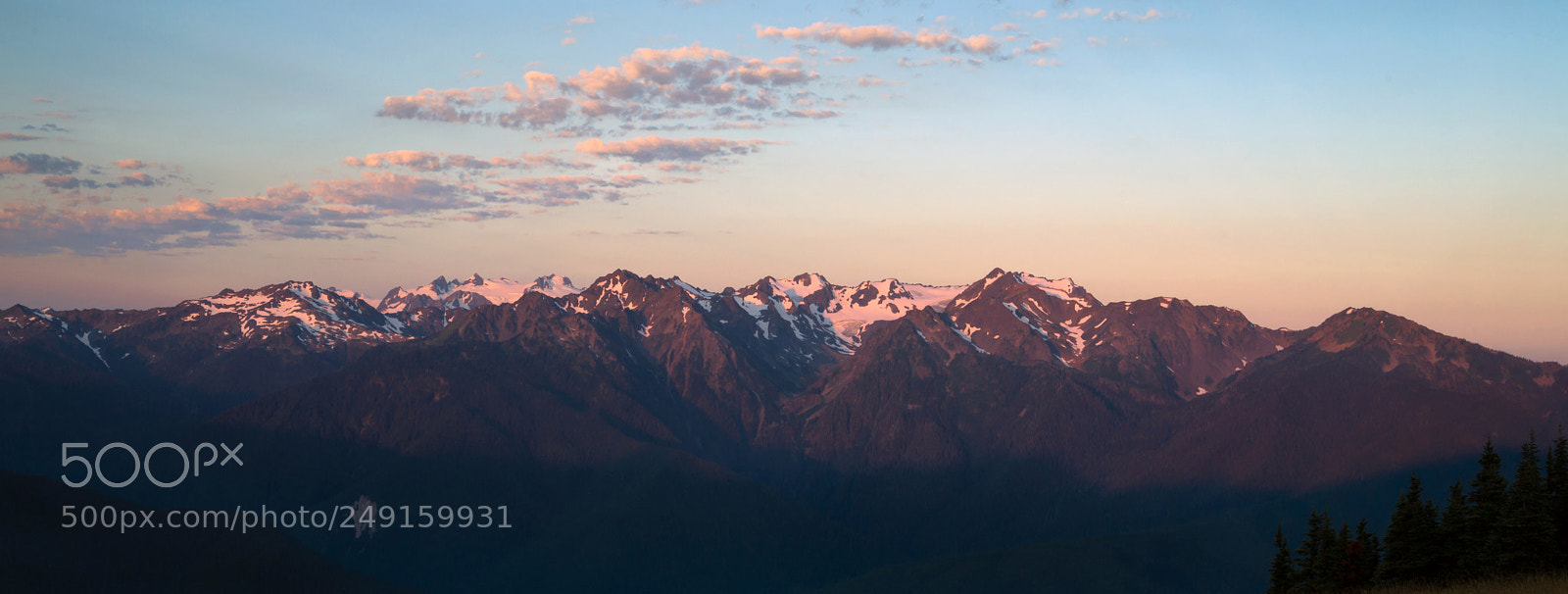 Sony Alpha DSLR-A850 sample photo. Olympic mountains national park photography