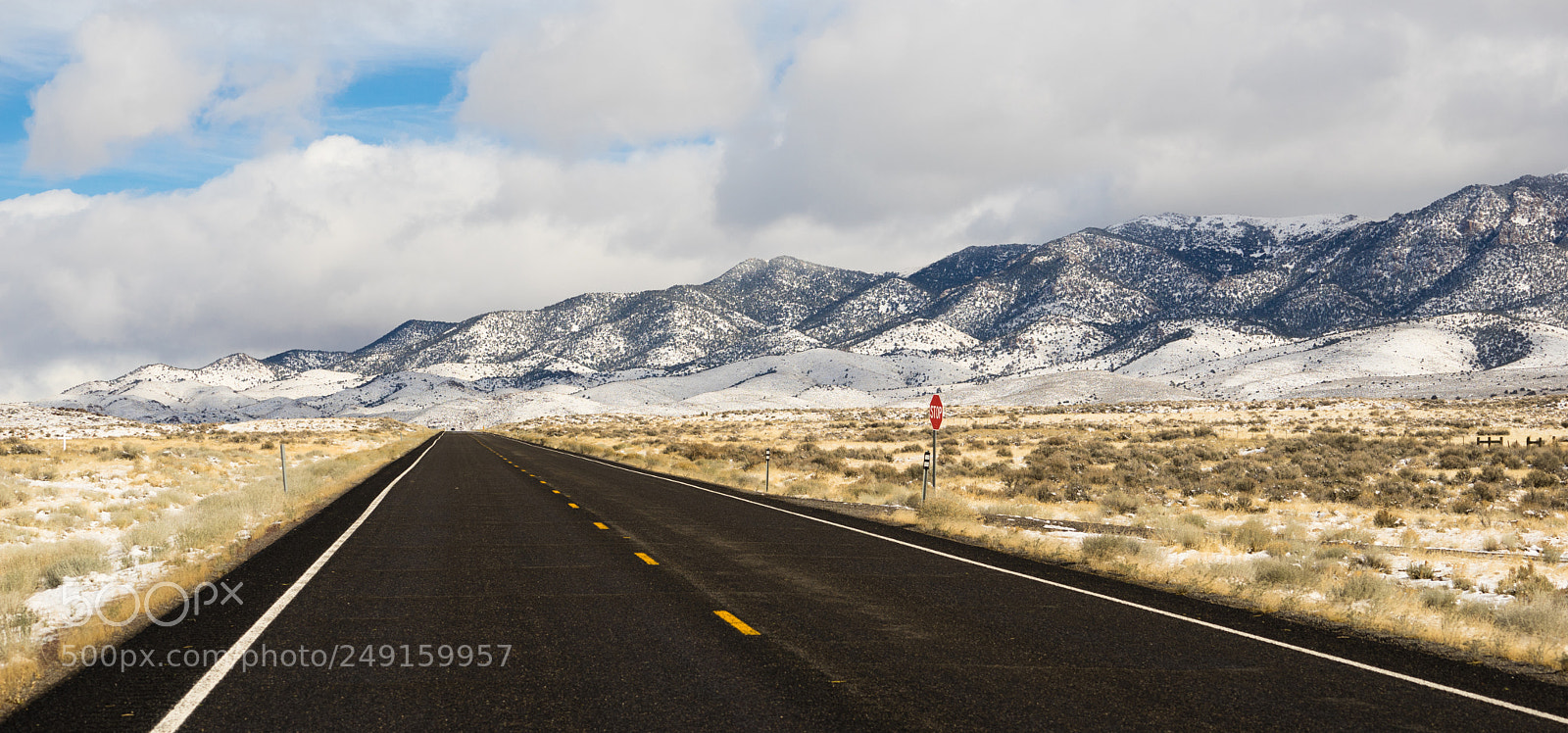 Sony a7 sample photo. Winter landscape panoramic mount photography