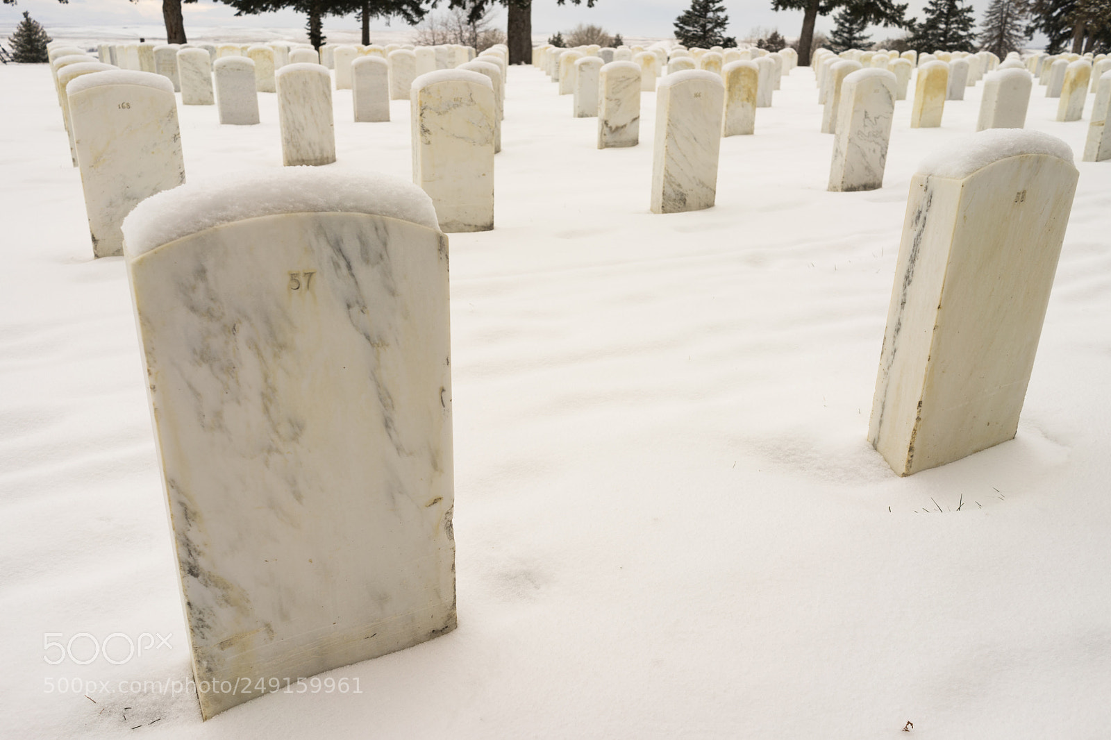 Sony a7 sample photo. Numbered marble headstones gravestones photography