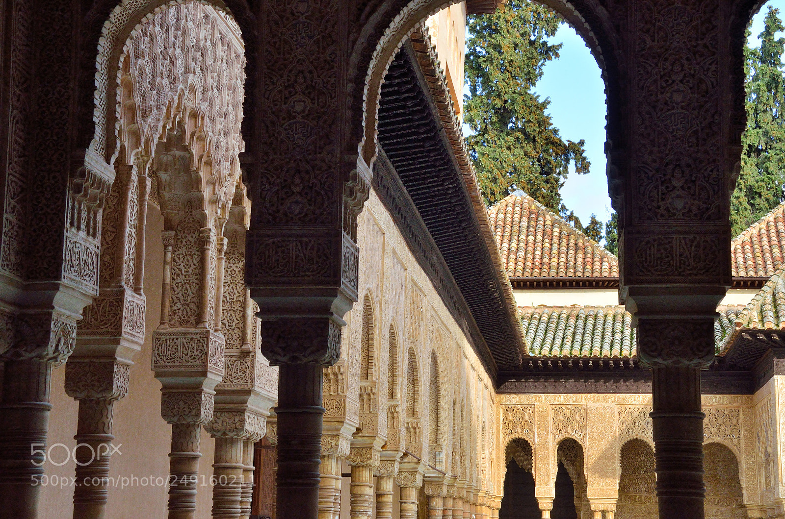 Nikon D7000 sample photo. Patio de los leones photography