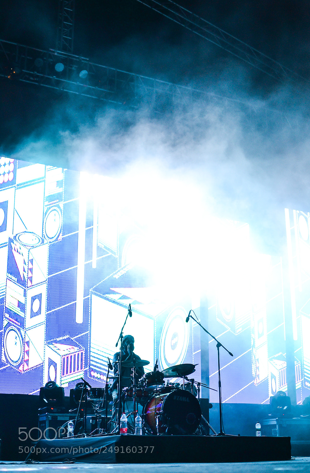 Nikon D3100 sample photo. Drummer photography