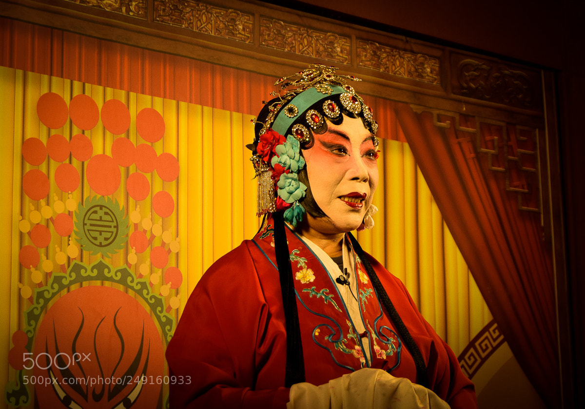 Nikon D3300 sample photo. Chinese street theatre. photography