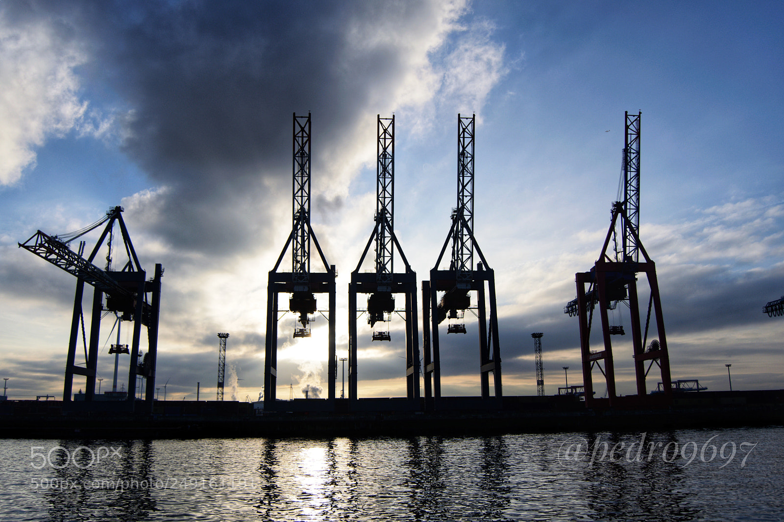 Nikon D3300 sample photo. Port of hamburg photography